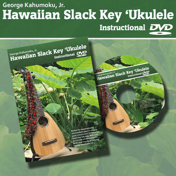 Voortdurende haspel koppeling Hawaiian Slack Key 'Ukulele (DVD) – George Kahumoku